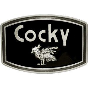 🆕Men's Black/Grey  Cocky Bird Animal Designs Western Cowboy Style Belt Buckles